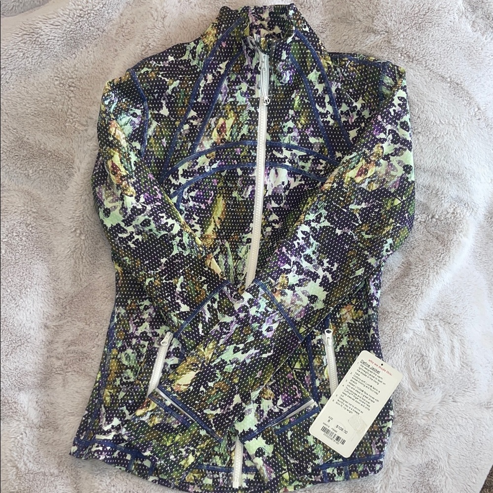 Lululemon Athletica Multicolor Floral Jacket